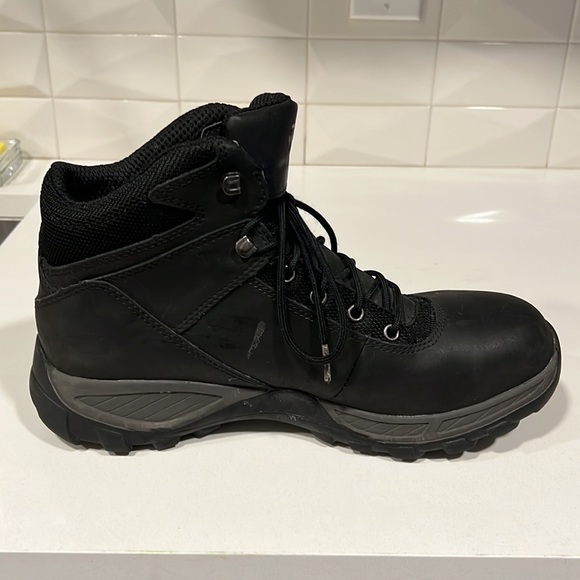 Worn for one week Wolverine Trailhead Black Steel Toe Black Work Boots 11 W08822 - Picture 11 of 15